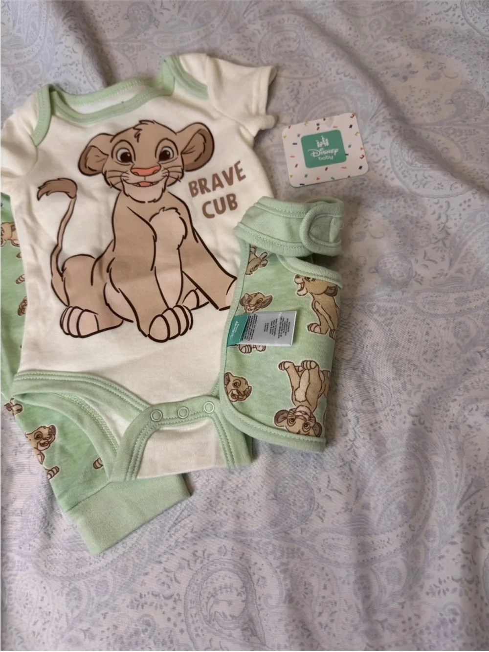 Disney Simba Lion King 3 Piece Infant Set
